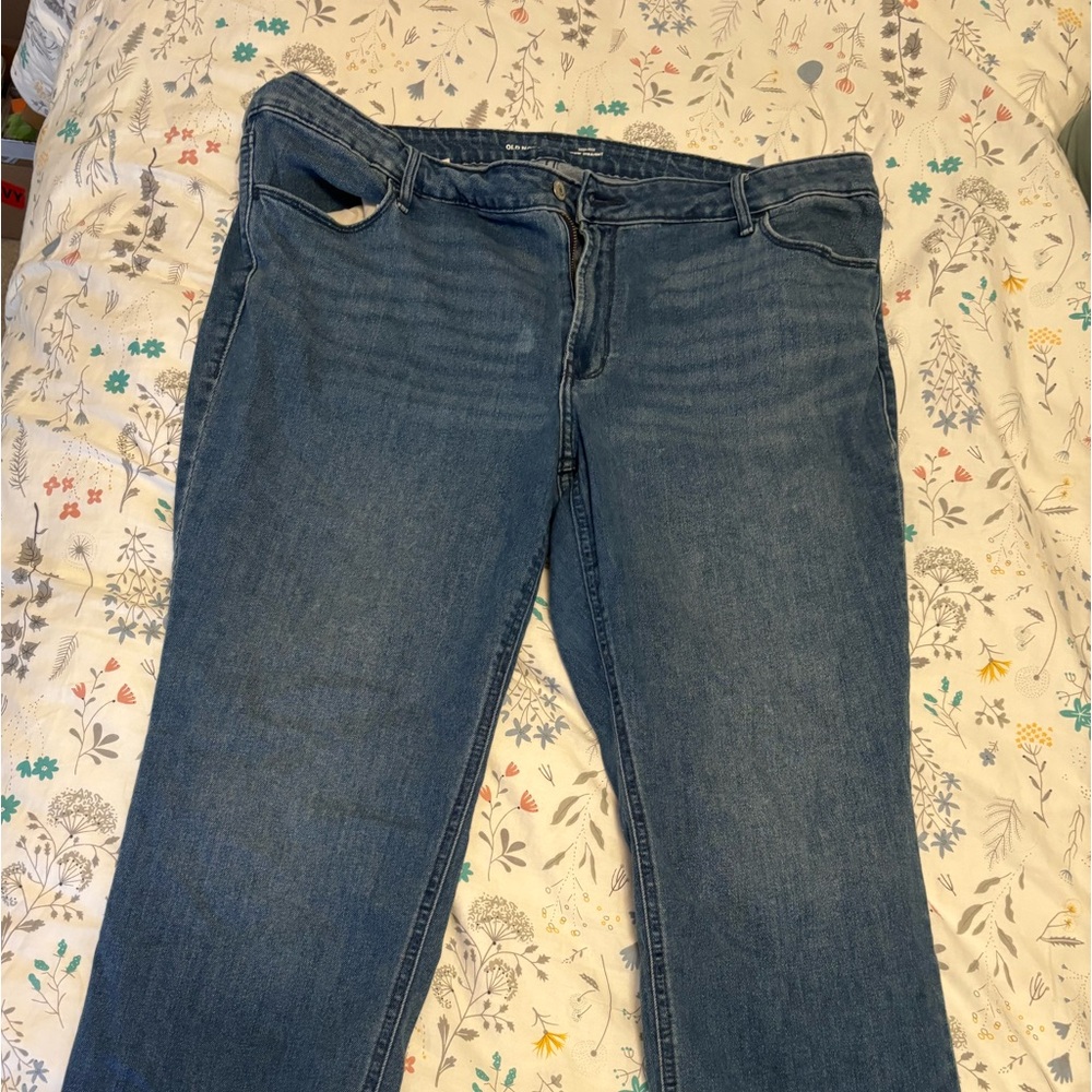 Old navy high rise wow straight leg jeans